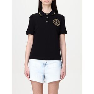 Versace Jeans Couture Polo Shirt Woman Black